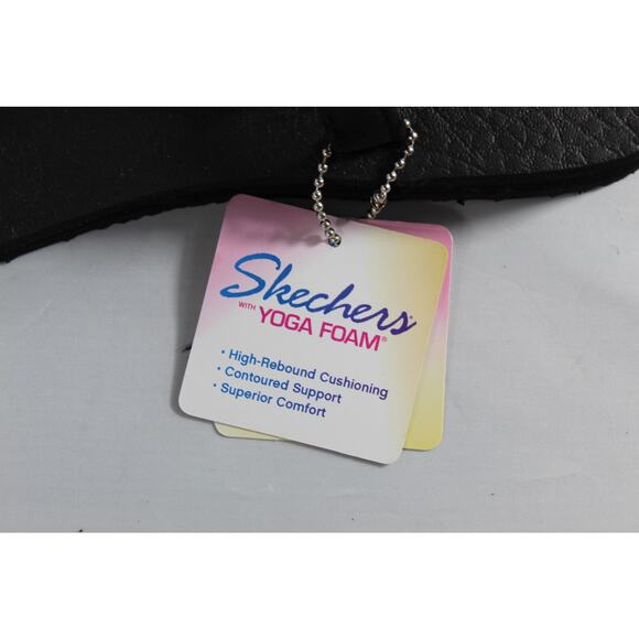 Skechers Meditation Rock Crown sandals Yoga Foam never worn size 9 beaded - Picture 8 of 8